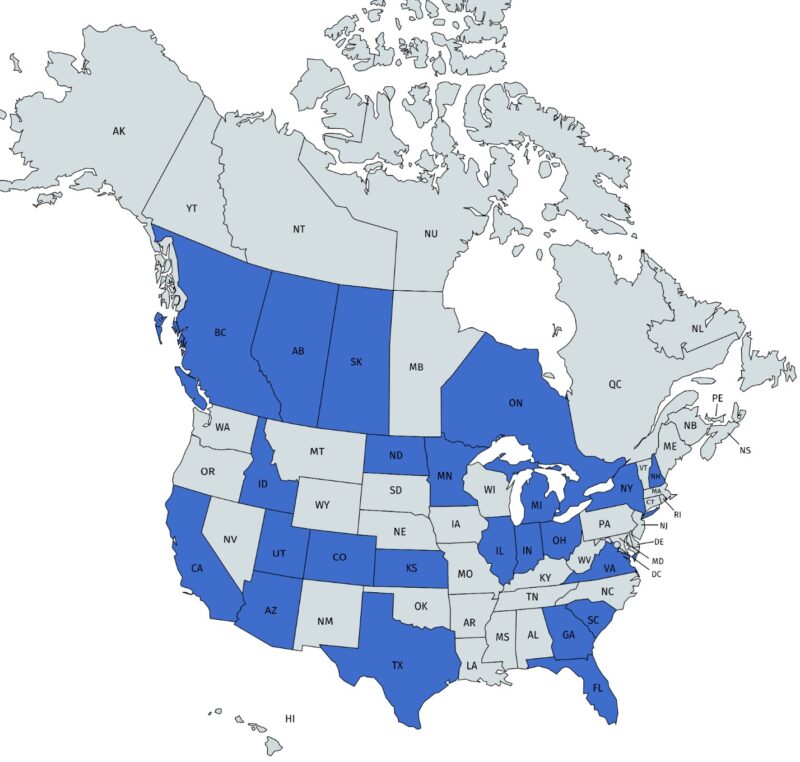 North America Map